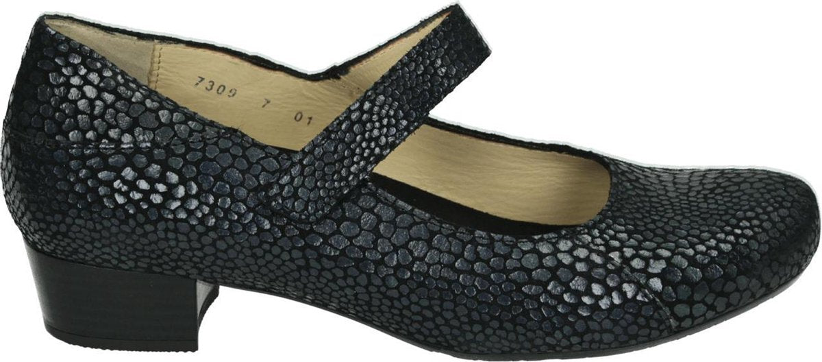 Verhulst 7309-25-58 H - Volwassenen Pumps - Kleur: Blauw - Maat: 40.5