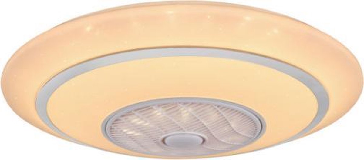 Plafondventilator met verlichting en afstandsbediening Rosario - Wit
