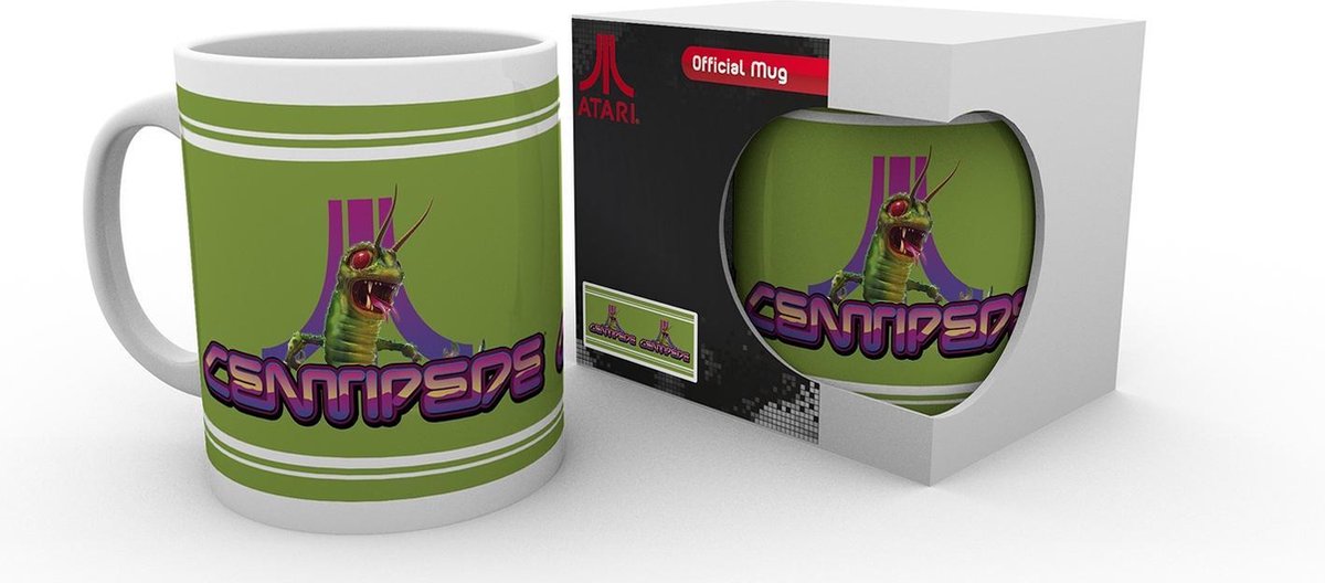 Atari Mug - Green Centipede