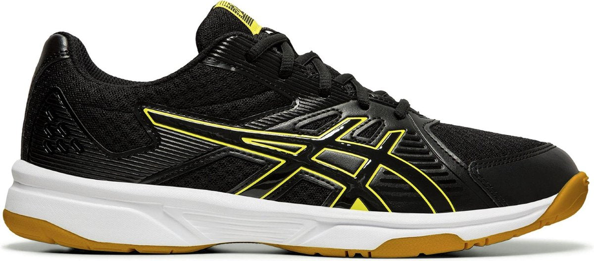 Asics Gel-Upcourt  Sportschoenen - Maat 46.5 - Mannen - zwart/ geel/ wit