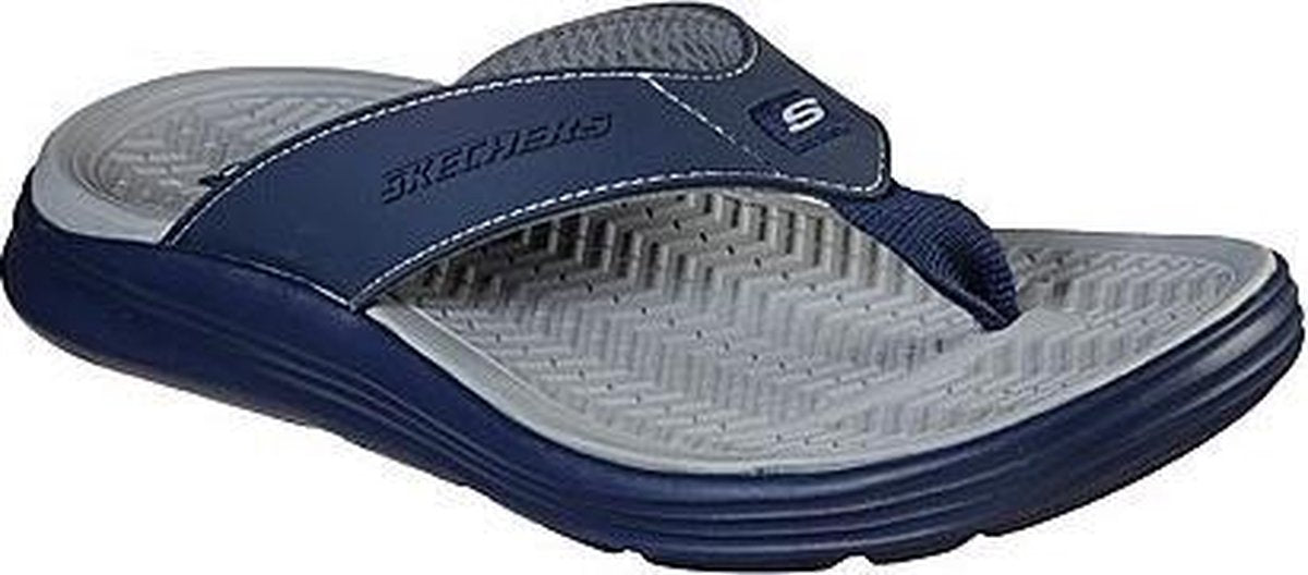 Skechers  - SARGO - SUNVIEW - Mens - Navy Gray - 42