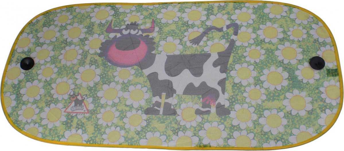 Sumex Zonnescherm Koe Achterruit 50 X 100 Cm Groen/geel