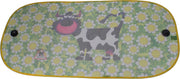 Sumex Zonnescherm Koe Achterruit 50 X 100 Cm Groen/geel