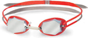HEAD DIAMOND Zwembril Silver Red - Mirrored Red