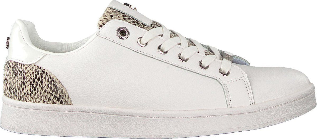 Mexx Eeke Lage sneakers - Dames - Wit - Maat 38