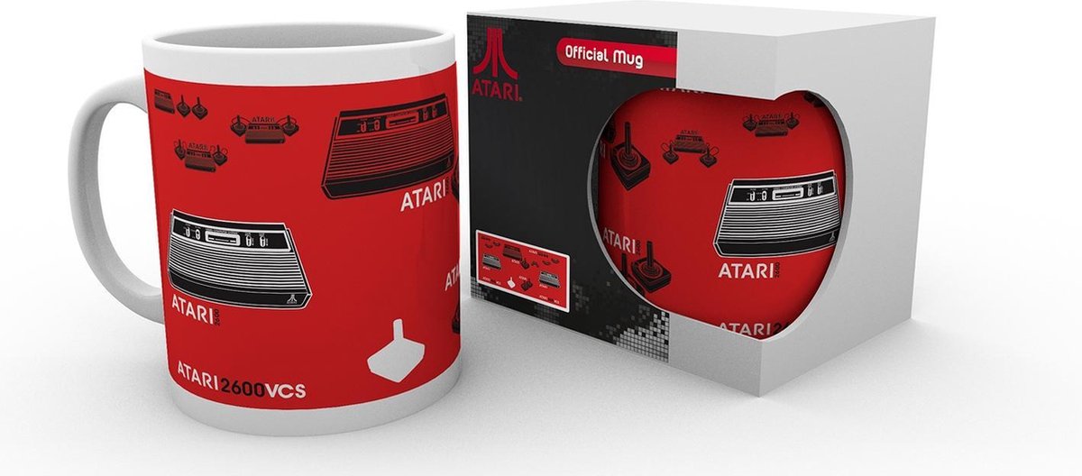 Atari Mug - Red Atari 2600 VCS