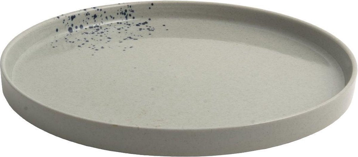 OSKAR LEA dinerbord D28 cm - set van 2 - lichtblauw / D28