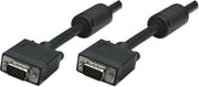 Manhattan 317696 VGA kabel 10 m VGA (D-Sub) Zwart