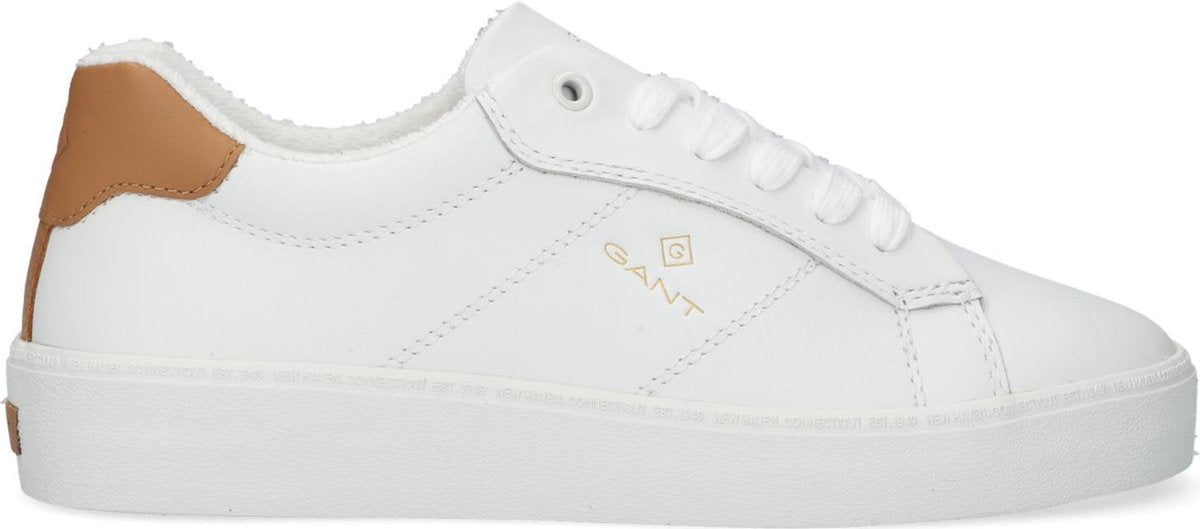 Gant Lagalilly Sneakers - Leren Sneaker - Dames - Wit - Maat 41