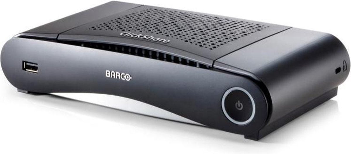 Barco ClickShare CS-100 Huddle - Presentation server - 100Mb LAN - Wi-Fi - 2.4 GHz