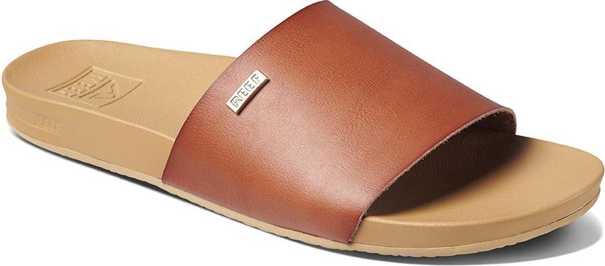 Reef Cushion Scout Dames Slippers - Saddle - Maat 35