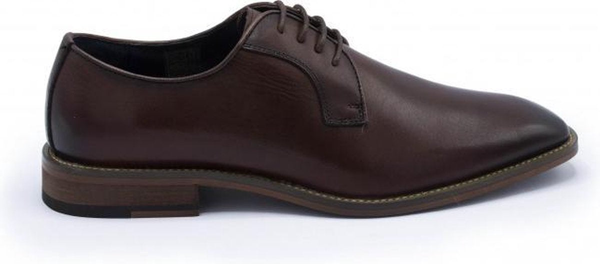 GENTS | Schoenen Heren | Nette Veterschoen roodbruin 0051 Maat 41