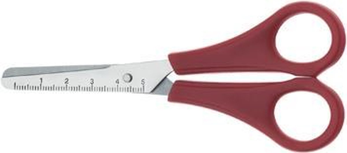 Kinderschaar Westscott 30mm Stomp Rood Per Stuk