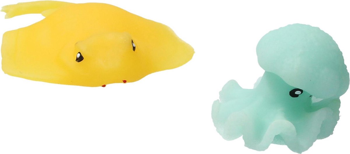 Banzaa Fidget Zeemonster ‒ Anti stress Knijp Speelgoed ‒ Mint Groen