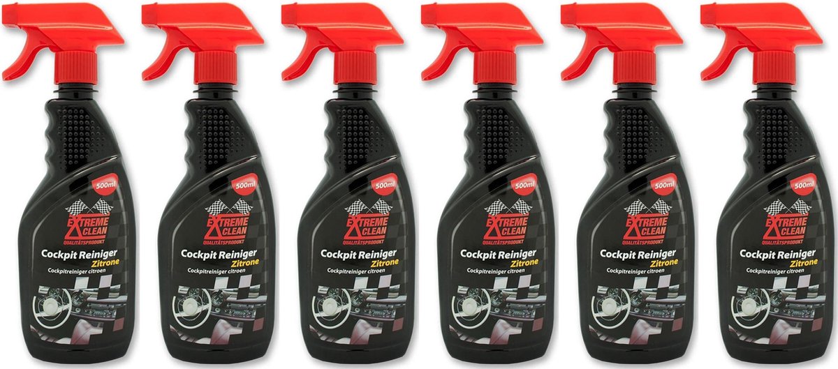 Extreme Clean - Auto Cockpitreiniger Citroen - 6 x 500ml