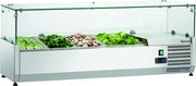 Koelopzetvitrine GL3 3x1/3+1x1/2GN