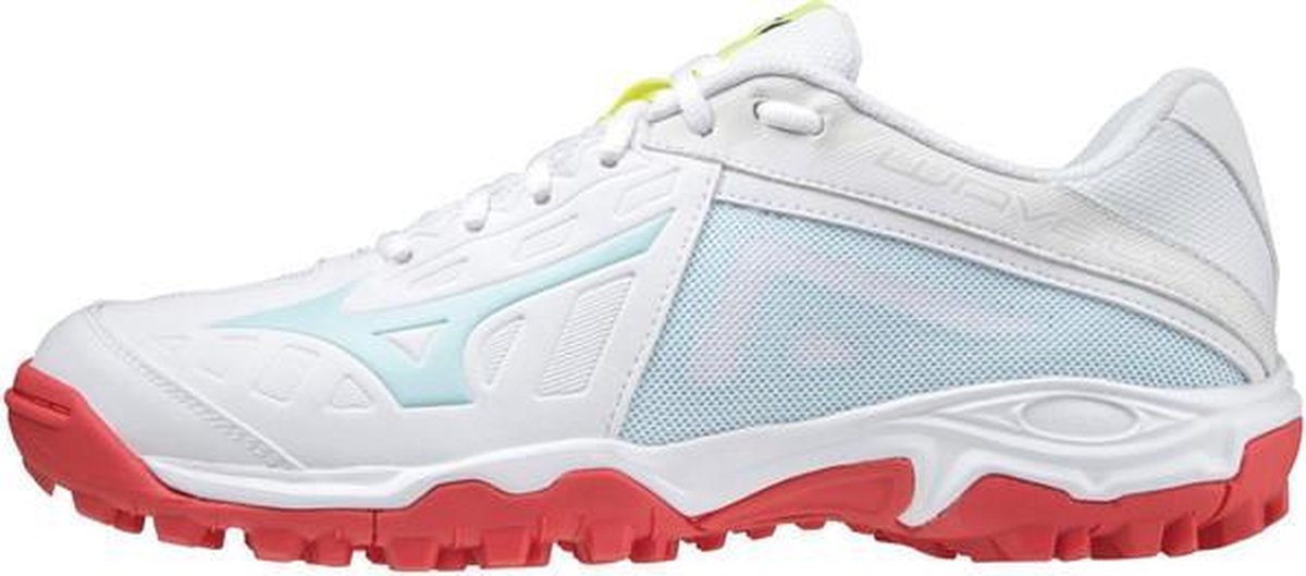 Mizuno Wave Lynx - wit/oranje - maat 41