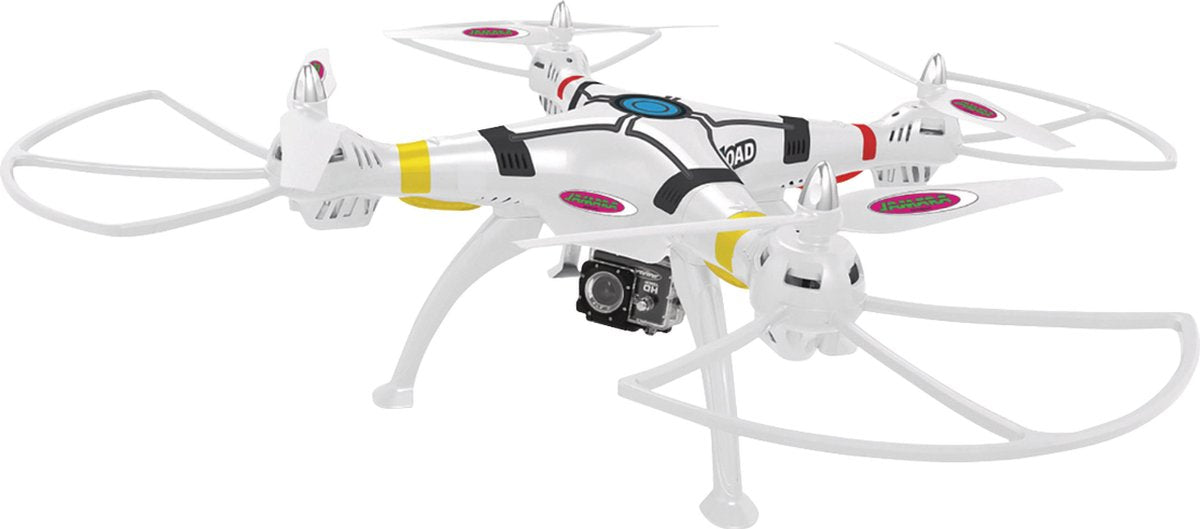 R/C Drone Payload Altitude 4+4 Channel RTF / Photo / Video / Sound Recording / Gyro Inside / With Lights / 360 Flip 2.4 GHz Control White