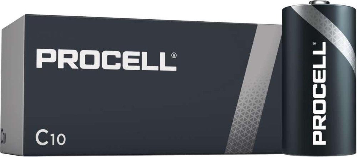 Procell alkaline C-batterijen 10 Pack -