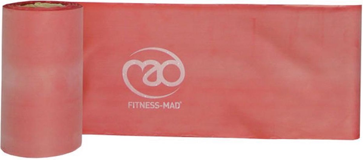 MADFitness - Weerstandband Light - Rol 15 meter - Rood