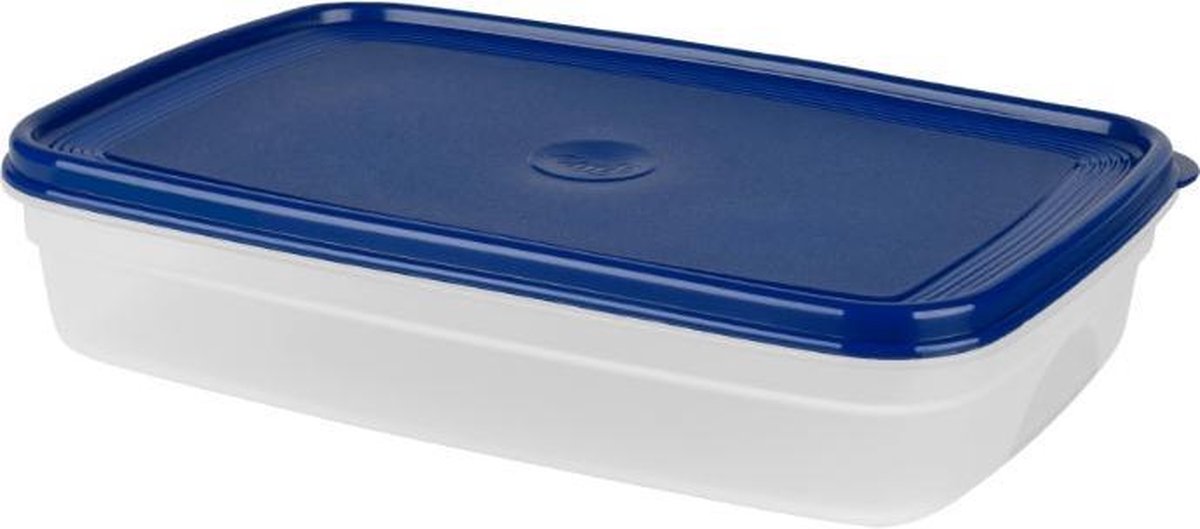 SUPERLINE vershouddoos. rechthoekig. 2.5 L. blauw