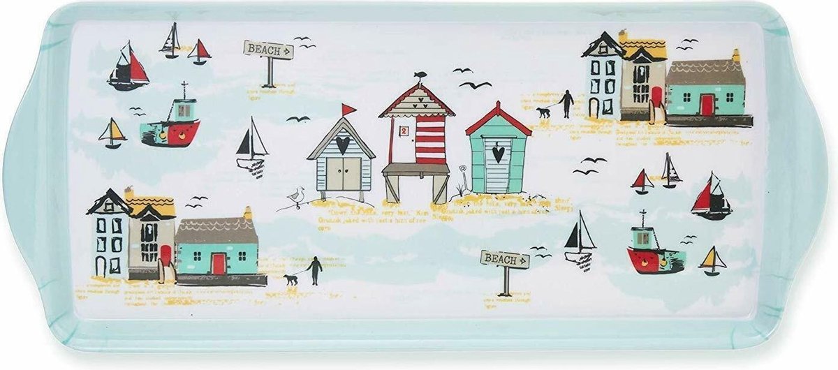 Beside the seaside dienblad smal