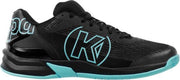 Kempa Attack Three 2.0 - zwart/blauw - maat 44.5
