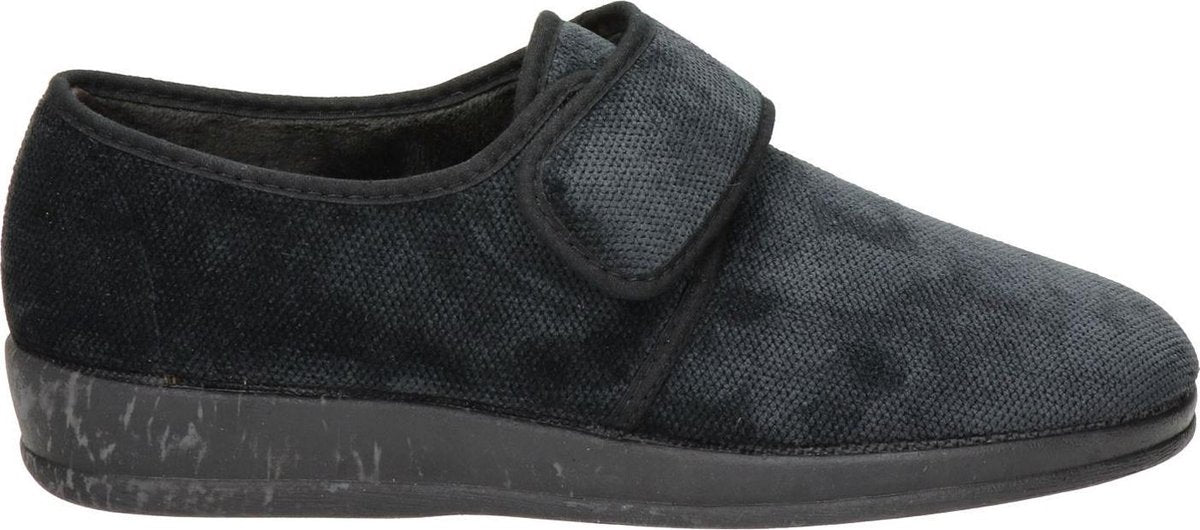 Nelson Home heren pantoffel - Zwart - Maat 46