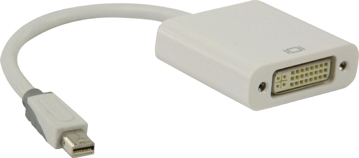 Bandridge 0.2m Mini DisplayPort - DVI m/f Wit