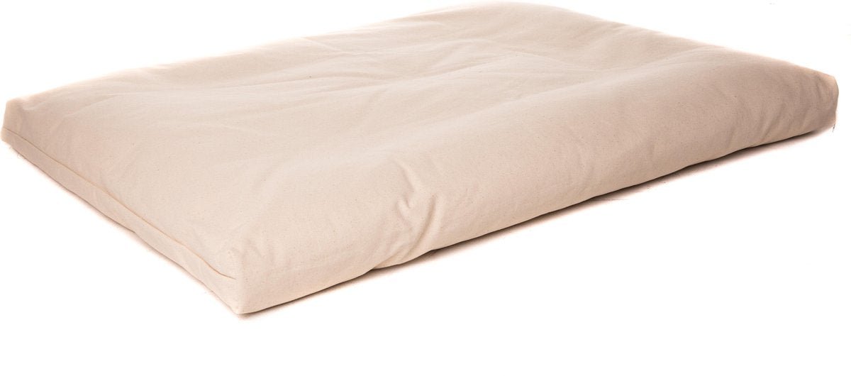 Zenzes PRO ECO zabuton - ecru - 90 bij 70cm - extra dikke katoenvulling