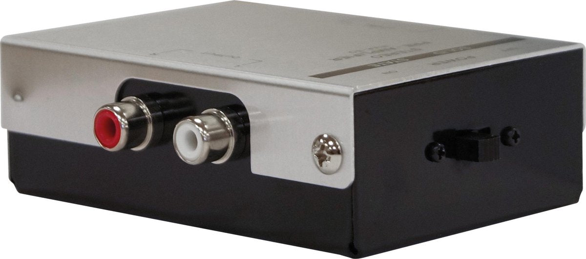 Phono Voorversterker met RIAA op 9V batterij