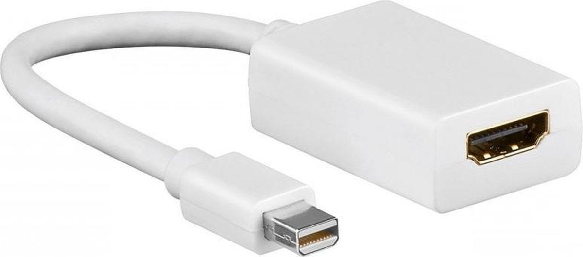 Allteq - Mini DisplayPort naar HDMI adapter - 1920 x 1080 - Wit