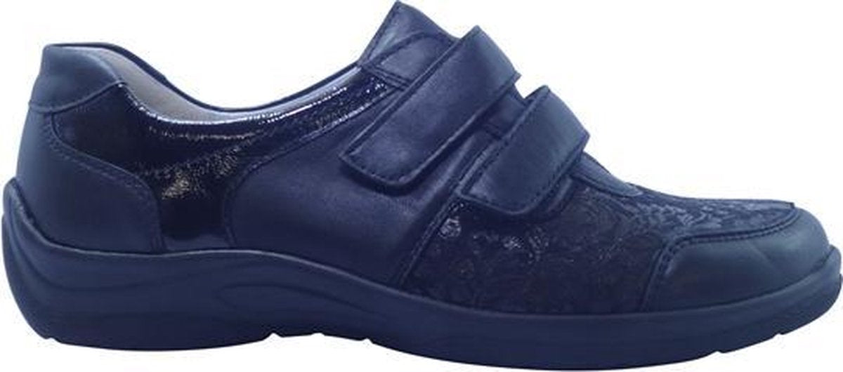 Waldlaufer Klittenbandschoen 312H01 315 001 Zwart Wijdte H