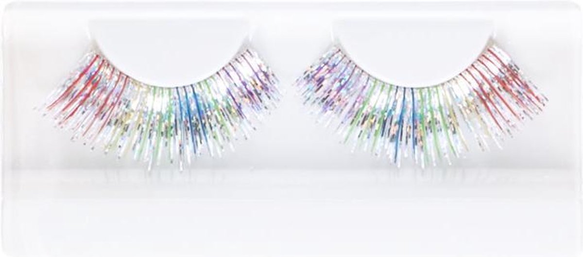 Make-up Studio Lashes Glitter & Glamour Nepwimpers - Silver Rainbow