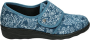 Romika ROMISANA 80 - Volwassenen Dames pantoffels - Kleur: Blauw - Maat: 42