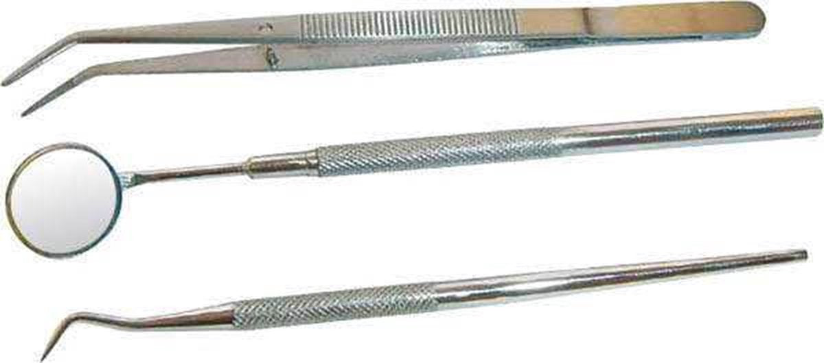 Tandarts set met hoekpincet