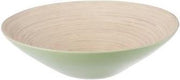 Ronde Kom Bamboe groen + Saladebestek