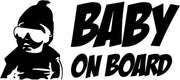 Stickerloods Cool Baby on Board - raamsticker- auto decal-