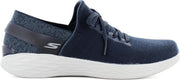 Skechers YOU Smile - Dames Sneakers Sport Casual Schoenen Navy Blauw 15815-NVGY - Maat EU 37.5 UK 4.5