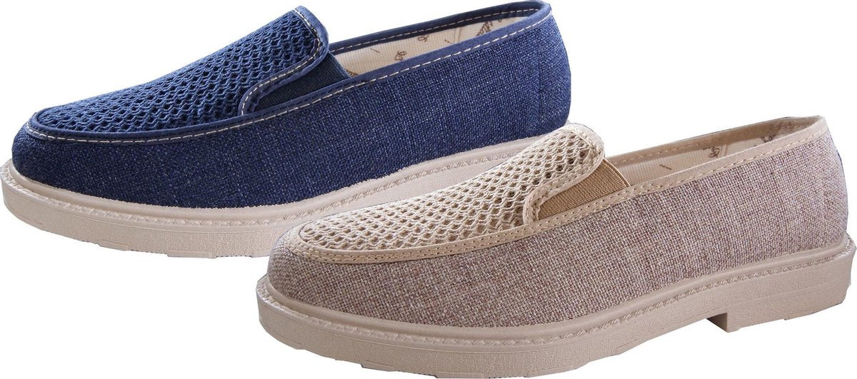 Pantoffel marineblauw maat 39