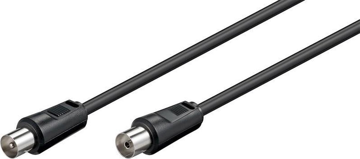 Goobay 50912 coax-kabel 15 m IEC Zwart