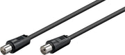 Goobay 50912 coax-kabel 15 m IEC Zwart