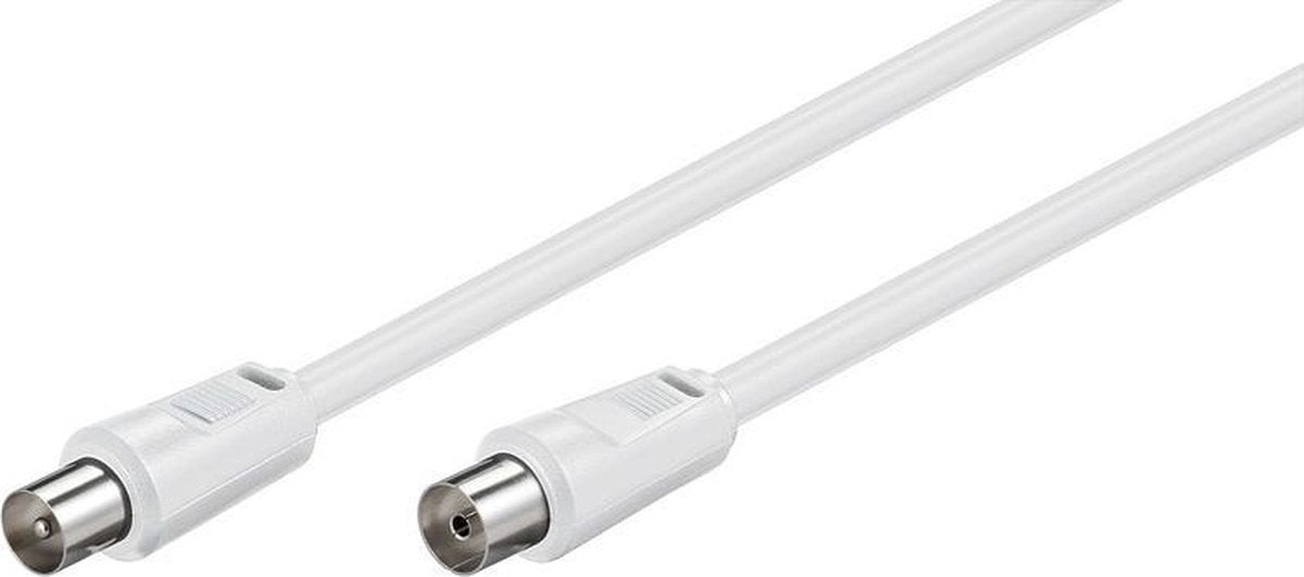 Goobay 34006 coax-kabel IEC male IEC female 10 m Wit