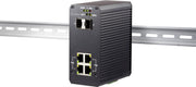 Renkforce GH-4200E+ Industrial Ethernet Switch 4x2 poorten 10 / 100 / 1000 MBit/s