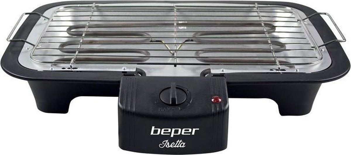 Beper BT.410- elektrische barbecue - grill- rookvrij koken -2000 watt