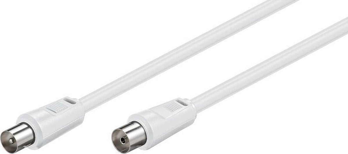Goobay 50716 coax-kabel 10 m IEC Wit