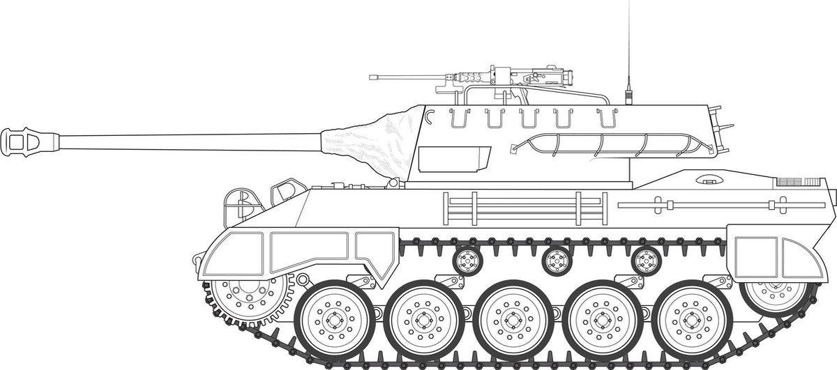 Airfix-m-18 Hellcat  (7/20) * (Af1371)