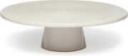 Dutchdeluxes - Presentatieplateau Large - Keramiek - Wit - Rond ⌀31