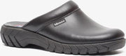 Blenzo heren leren pantoffels - Zwart - Maat 40