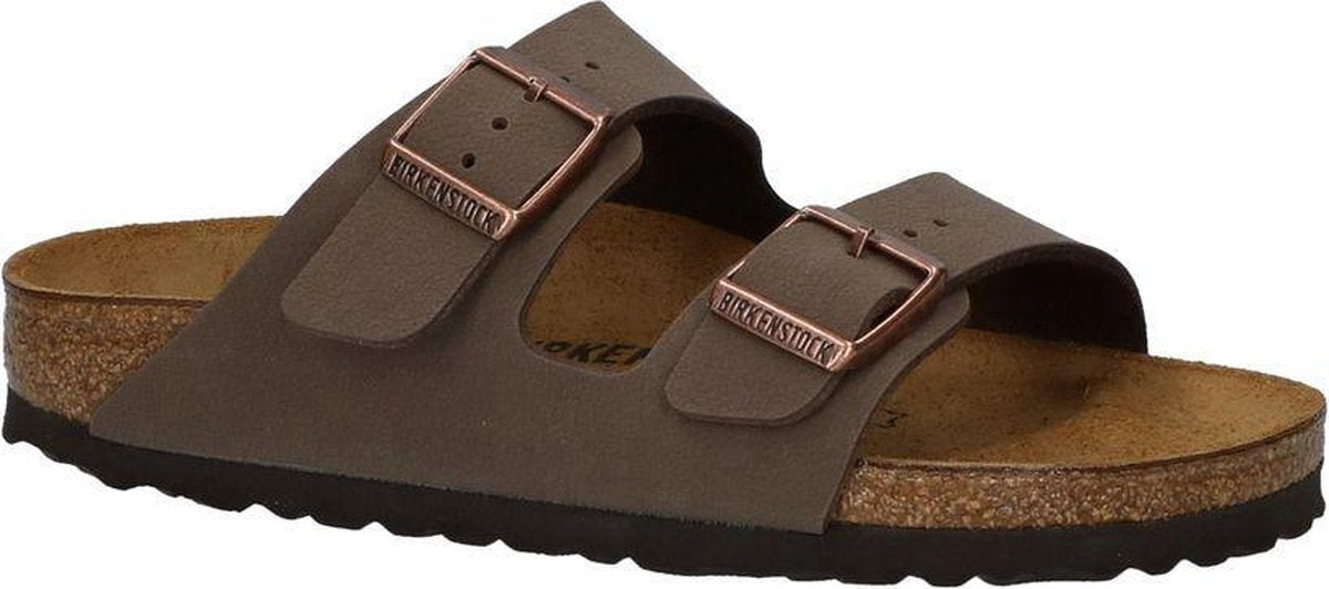Birkenstock - Arizona -  - Jongens - Maat 35 - Bruin;Bruine - BFNU Mocha